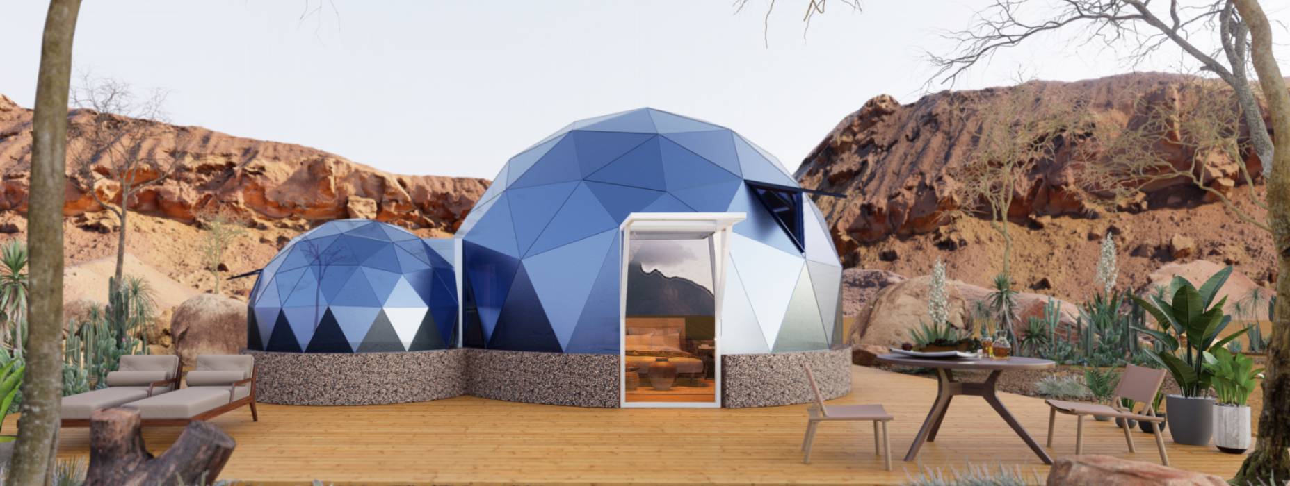 太子河区球形智能光伏玻璃星空房